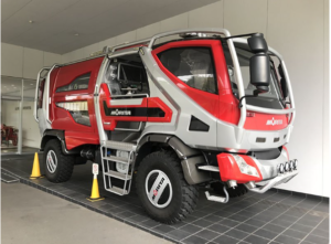 Morita fire truck